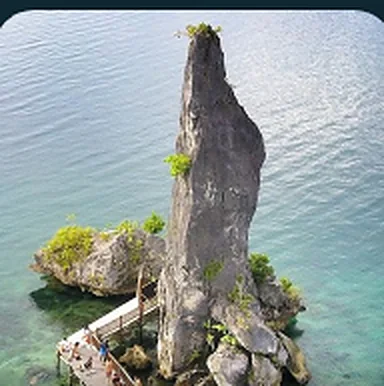 Batu Pensil Raja Ampat